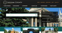 Desktop Screenshot of ingham.org