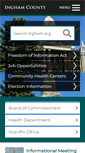 Mobile Screenshot of ingham.org