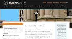 Desktop Screenshot of co.ingham.org